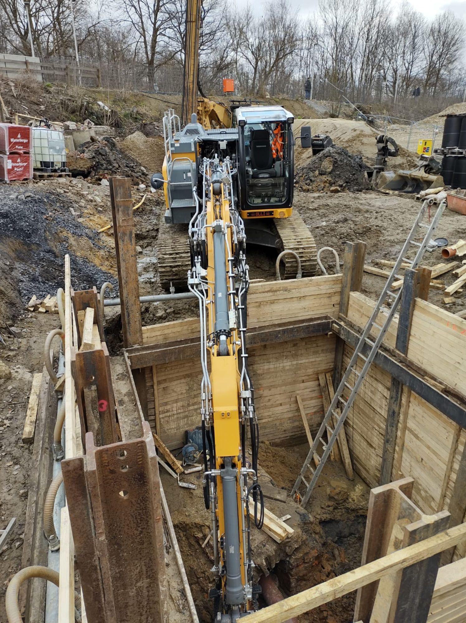 Ramm- und Verbauarbeiten